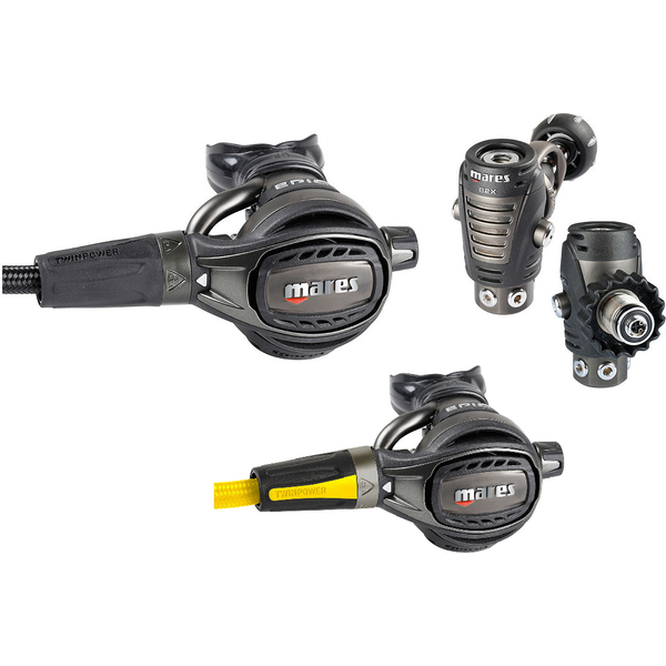 Mares Epic ADJ 82X -packagei (Epic ADJ 82X regulator, Octopus Epic ADJ, Mission consol)