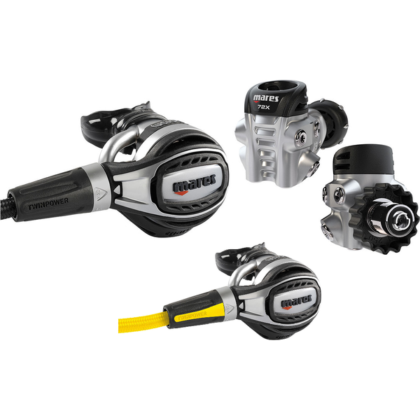 Mares Fusion 72X Package (Fusion 72X Regulator, Octopus Fusion, Mission consol)