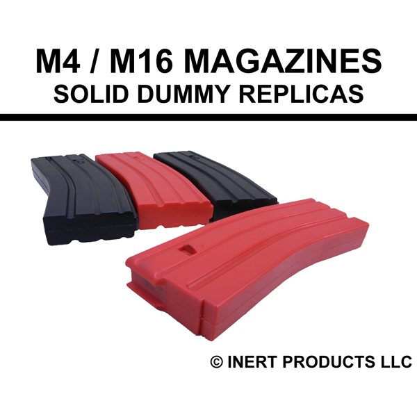 Inert Products M4 / M16 Magazine (Weighted) - Solid Dummy Replica