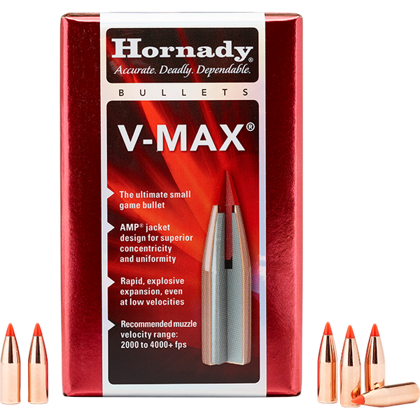 Hornady .222Rem 3,24g V-Max 20kpl | .222 Rem | Viranomainen.fi