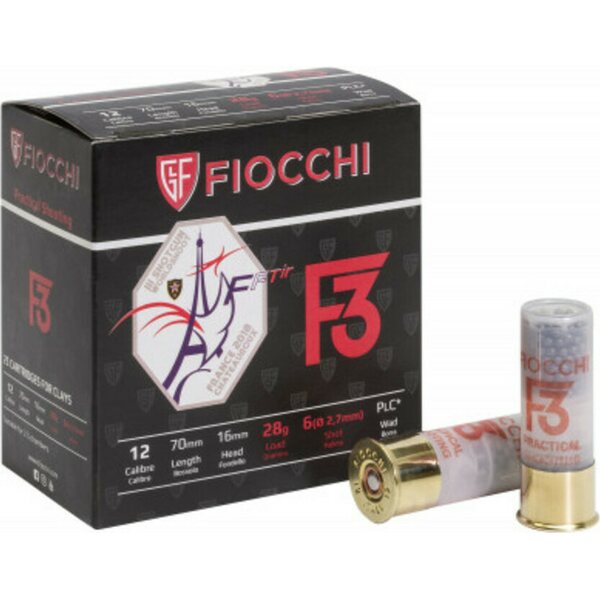 Fiocchi F3 Practical Shooting 12/70 28g 25штк