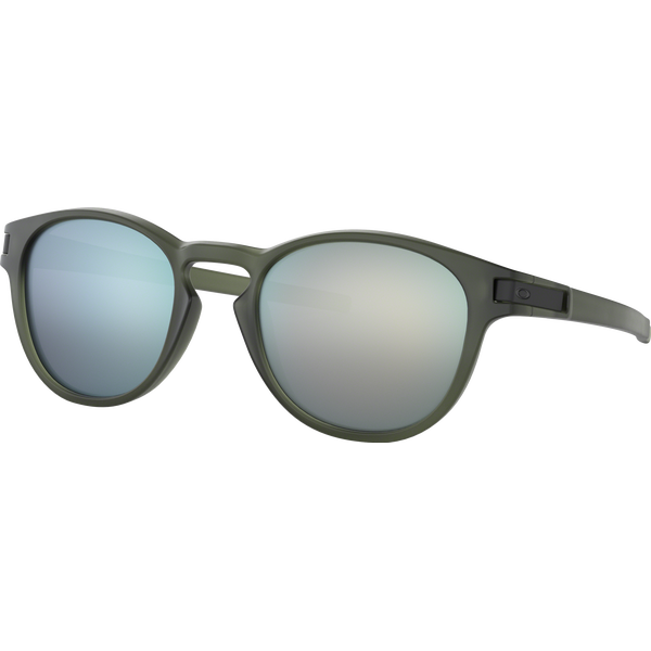 Oakley Latch, Matte Olive Ink w/ Emerald Iridium