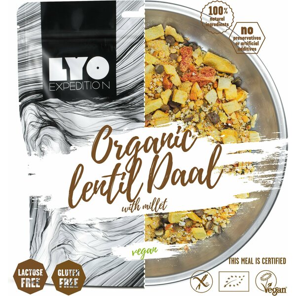 LYO Foods Organic Lentil Dhal with Millet 370g
