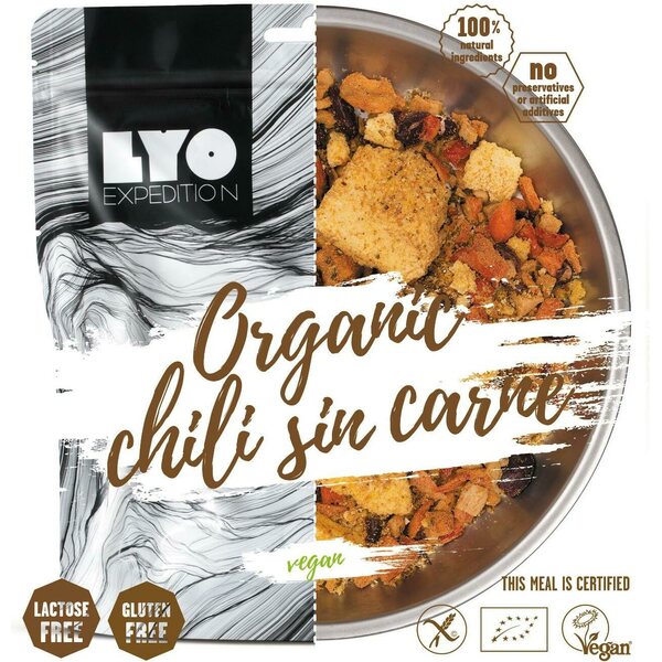 LYO Foods Organic Chili Sin Carne with Polenta 370g