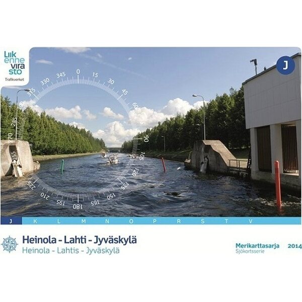 Freshwater Map Set J 1:40 000 Heinola-Lahti-Jyväskylä, 2014