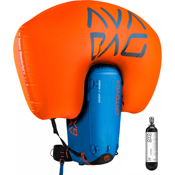 Ortovox Ascent 30 Avabag + Avabag Unit + Avabag Cartridge Carbon