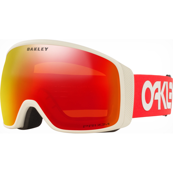 Oakley Flight Tracker L Factory Pilot Viper Red Grey w/ Prizm Torch Iridium