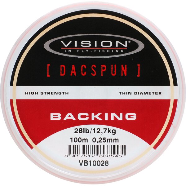 Vision Dacspun baking 100m 0,25mm/28lb