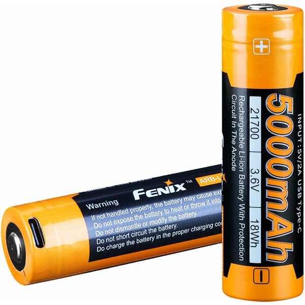 Grace Aanvankelijk Definitief Fenix Rechargeable battery Fenix ARB-L21-5000U 21700 USB | 21700-batteries  | Viranomainen.fi Nederlands