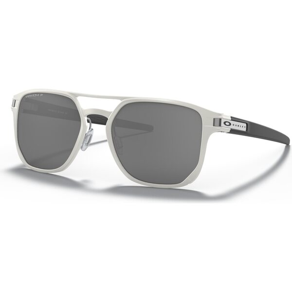 Oakley Latch Alpha, Silver Matte w/ Prizm Black Polarized