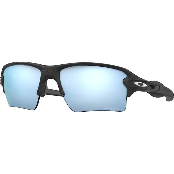 Oakley Flak  XL Matte Black Camo w/ Prizm Deep Water Polarized | Oakley  Flak  XL Sunglasses  English