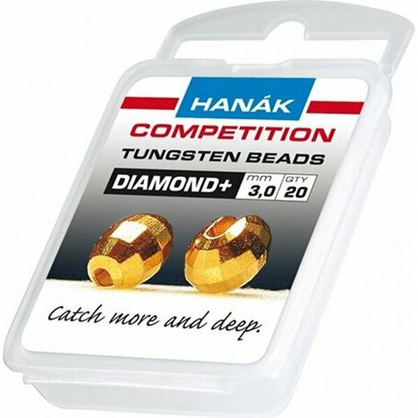 Hanak Competition Tungsten Beads Diamond+, 20 бр