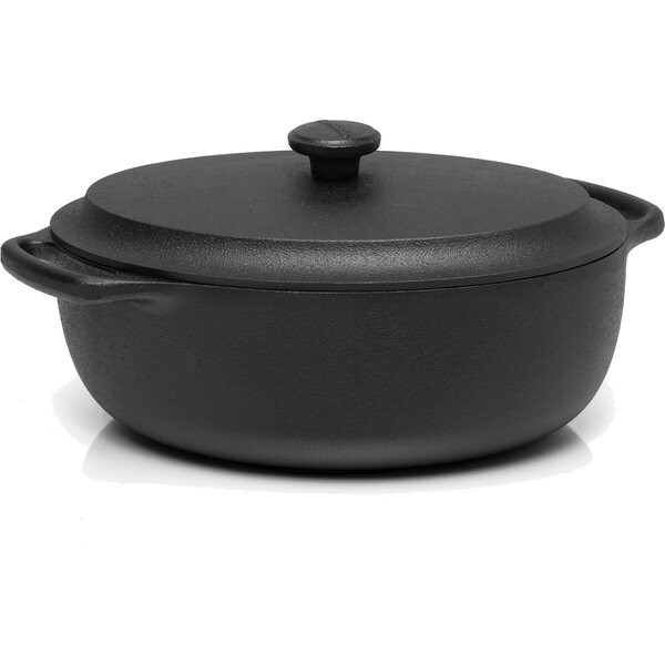 Skeppshult Casserole oval 4 L with cast iron lid