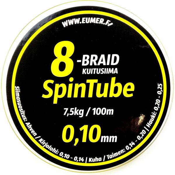 Spintube 8 kuitusiima FL 100m