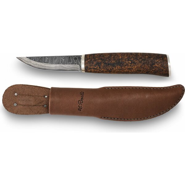 Roselli Carpenter knife, Damascus
