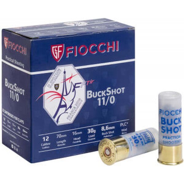 Fiocchi Buckshot Practical Shooting 12/70 30,5g 25個数