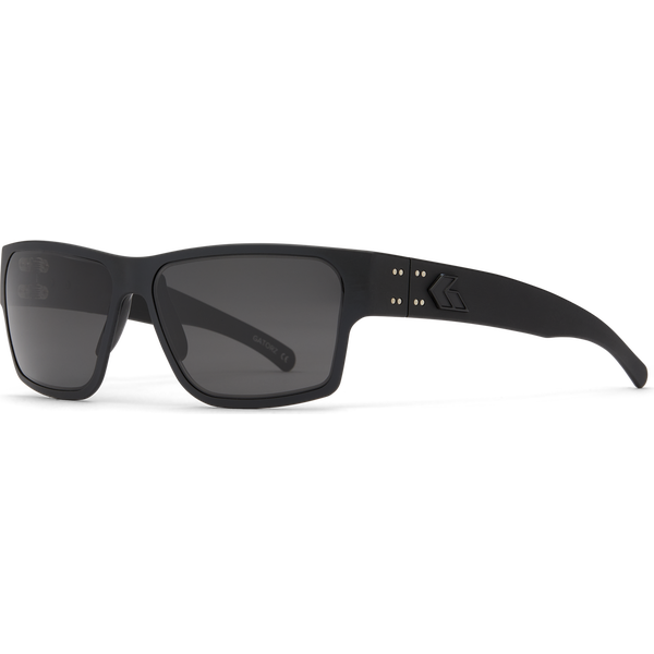 Gatorz Delta Matte Blackout with Smoked Lens