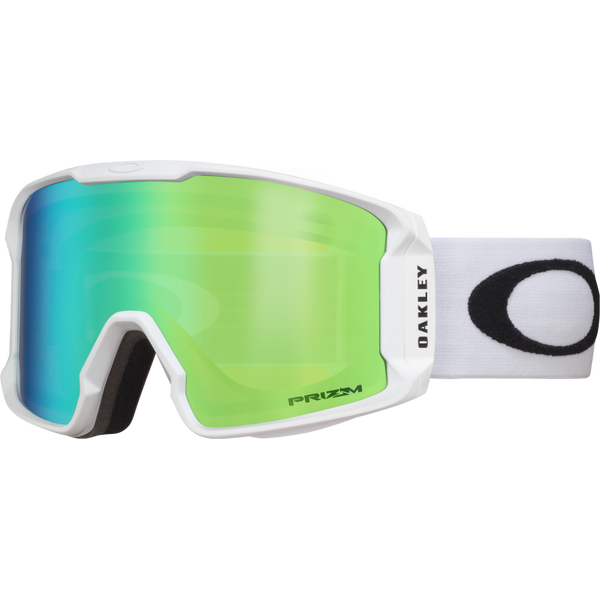 Oakley Line Miner L, Matte White w/ Prizm Snow Jade Iridium
