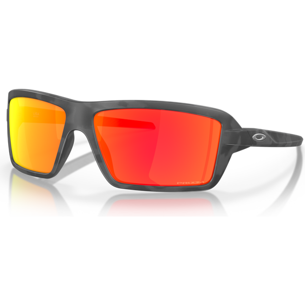 Oakley Cables, Black Camo w/ Prizm Ruby