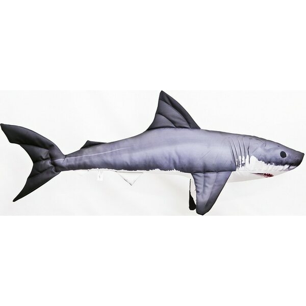 Valkohai-pehmolelu 120cm