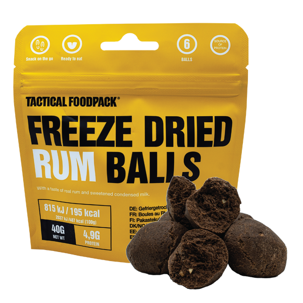 Tactical Foodpack Freeze Dried Rum Balls