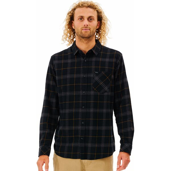 Rip Curl Checked In Flannel Shirt Mens