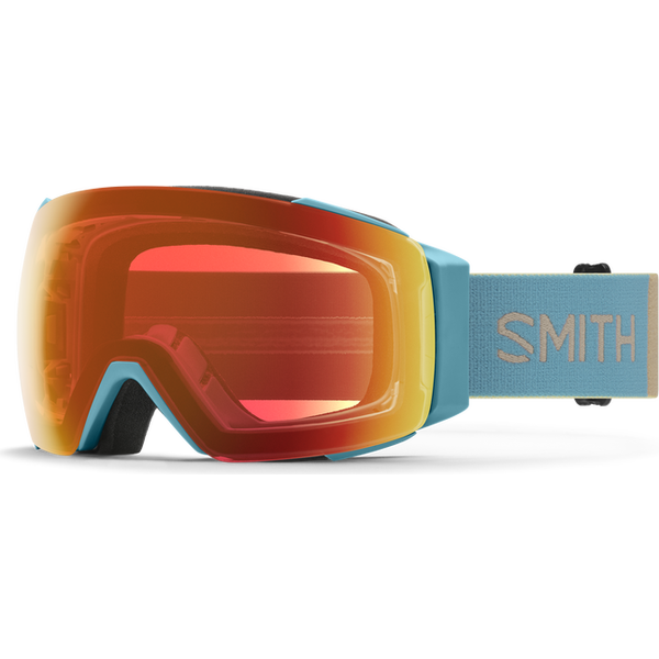 Smith I/O Mag, Storm Colorblock w/Chromapop Everyday Red Mirror + ChromaPop Storm Yellow Flash