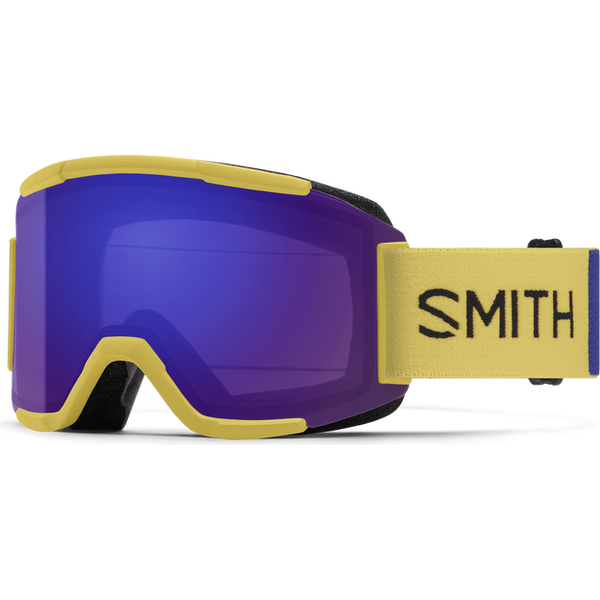 Smith Squad, Brass Colorblock w/Chromapop Everyday Violet Mirror + Clear