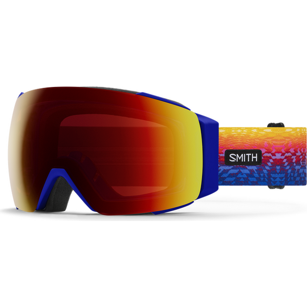 Smith I/O Mag, Justin Lovato w/ Chromapop Sun Red Mirror + Chromapop Storm Blue Sensor Mirror