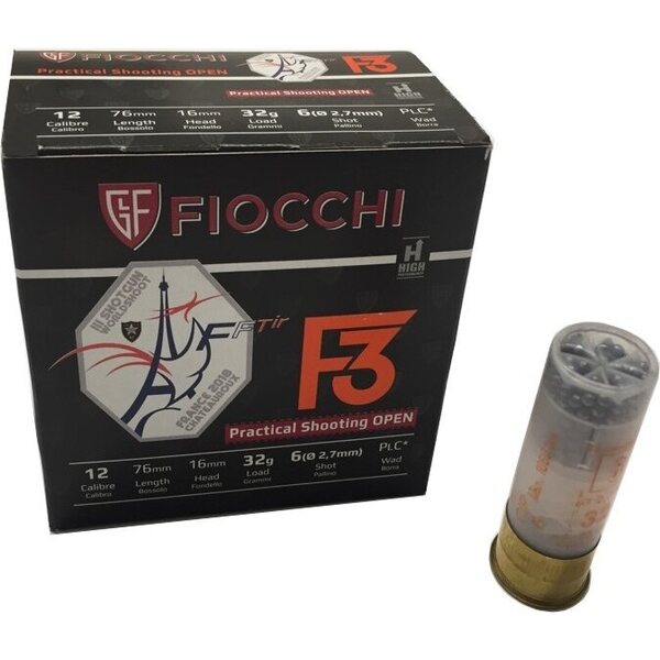 Fiocchi F3 Practical Shooting Open 12/76 32g 25st
