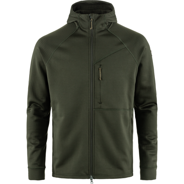 Fjällräven Abisko Grid Fleece Hoodie Mens