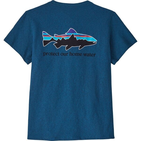 Patagonia Home Water Trout Pocket Responsibili-Tee Womens