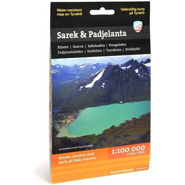 Calazo Sarek & Padjelanta 1:100 000 (2022)