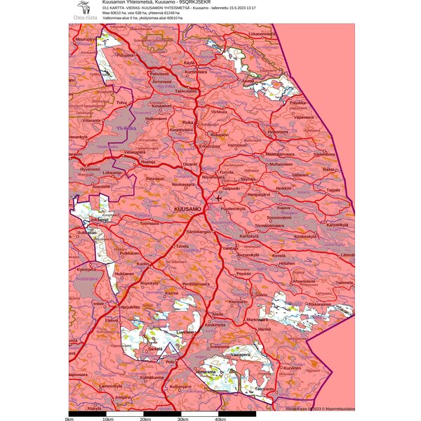 Kuusamon yhteismetsä Tammikuu 2025, päivälupa, Kuusamon alue, kanalinnut (UROSMETSO ja UROSTEERI)