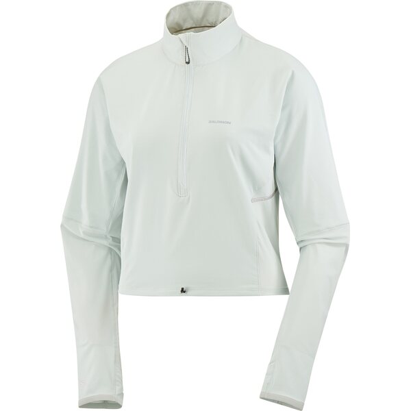 Salomon Sense Aero Hybrid Cropped Pullover Womens