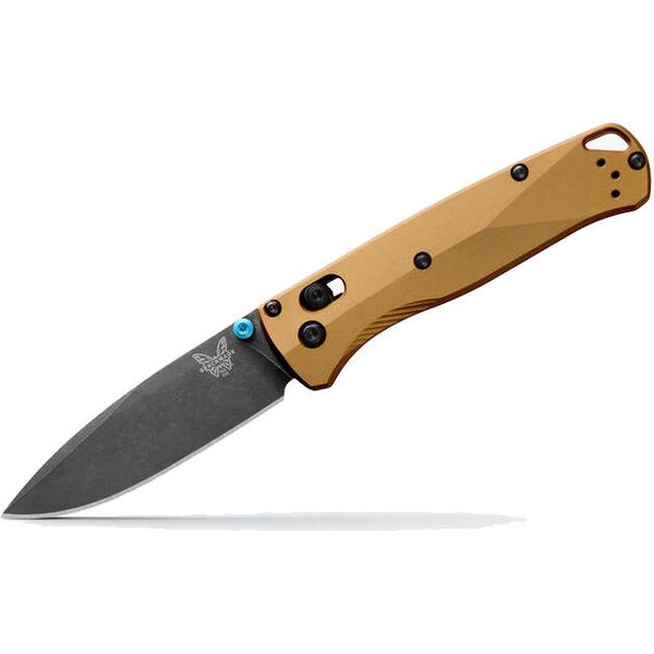 Benchmade Bugout, Burnet Brass Aluminium