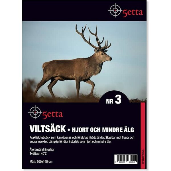 5etta Game bag 3 Deer & Small Moose 300 x 145cm