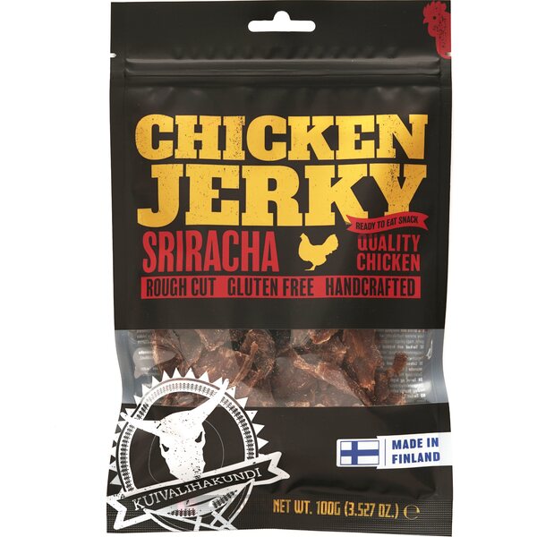 Kuivalihakundi Chicken Jerky Sriracha 100g