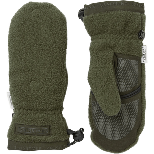 Sealskinz Sturston Windproof Sherpa Fleece Convertible Mitten