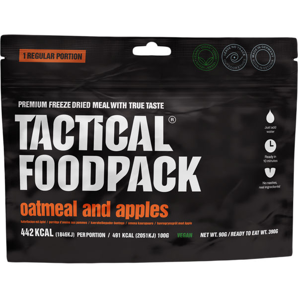 Tactical Foodpack Oatmeal and Apples (V)