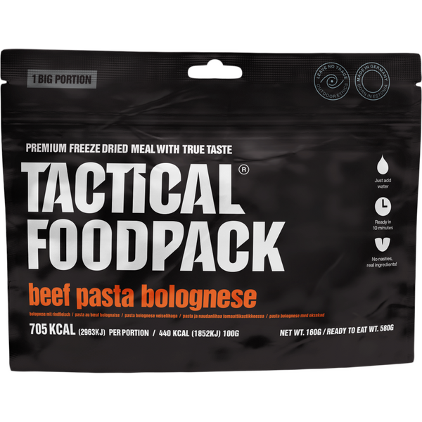 Tactical Foodpack BIG Beef Pasta Bolognese