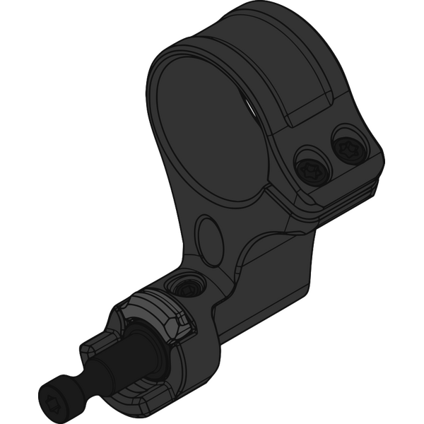 Spuhr RDM-20225 Ø30 Magnifier Yoke Assembly H57mm/2.25"