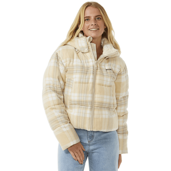 Rip Curl Anti-Series Surf Check Puffer Womens