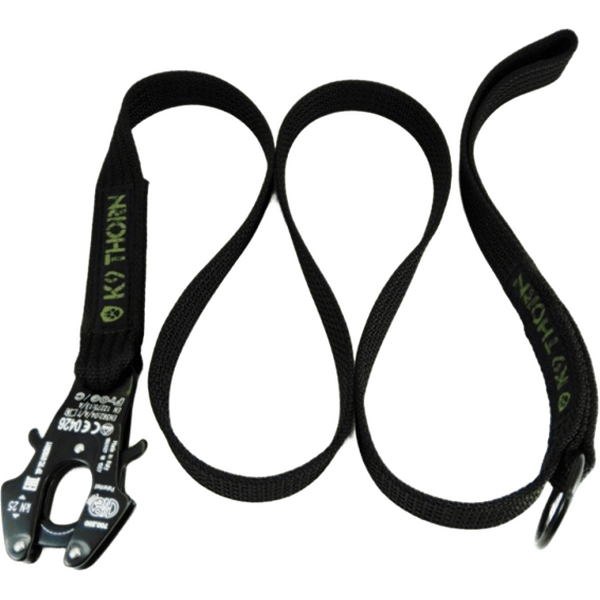 K9 Thorn Leash, Kong Frog - Black