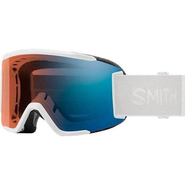 Smith Squad, White Vapor w/ Chromapop Pro Photochromic Blue Mirror