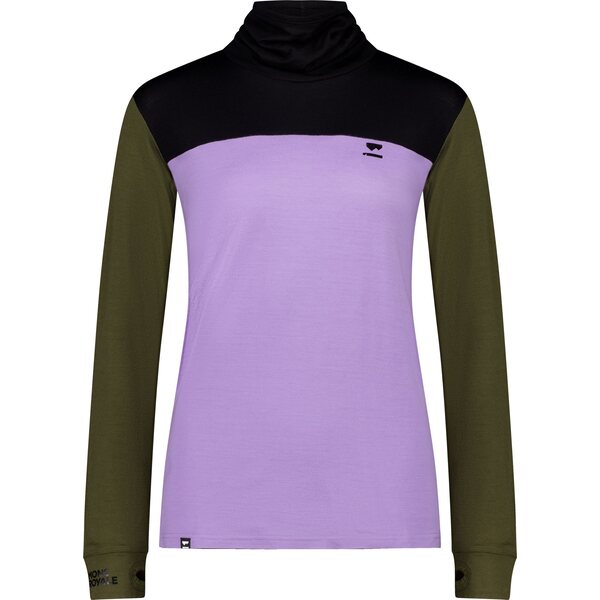 Mons Royale Yotei Merino High Neck Long Sleeve Womens