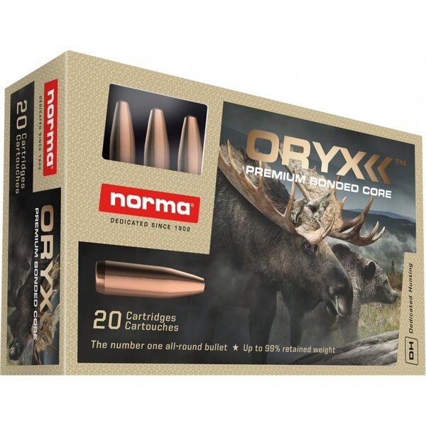 Norma 9,3x62 18,5g/285grs Oryx 20pcs