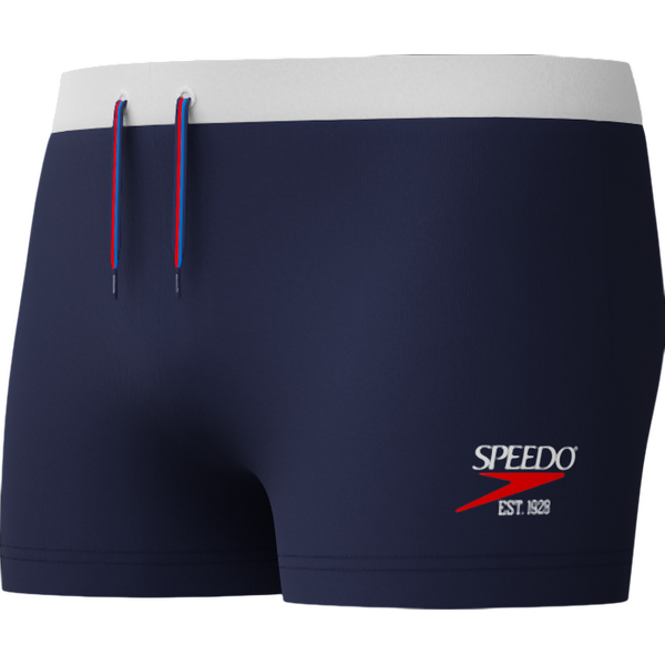 Speedo Retro Solid Square Leg Mens