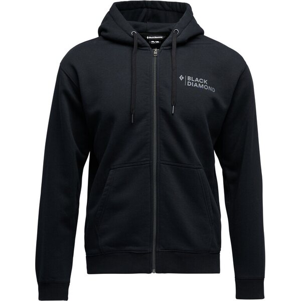 Black Diamond Mini Stacked Full Zip Hoody Mens