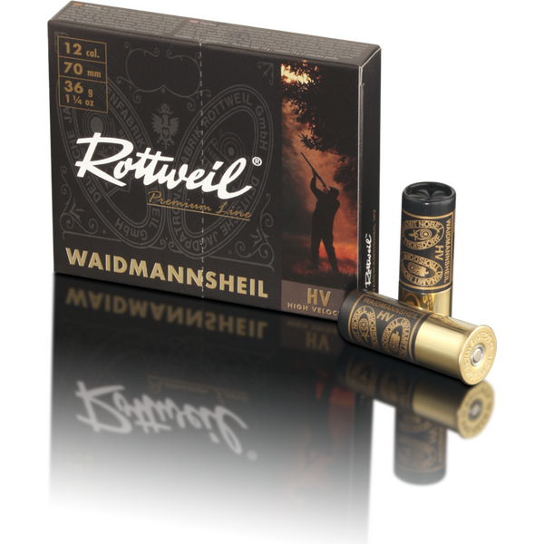 Rottweil Waidmannsheil 12/70 36 g 10 pcs Plastik